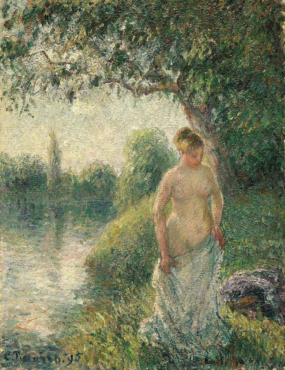 La bagnante - National Gallery of Art, Washington, D.C